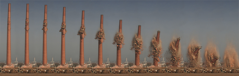Illustration for article titled The Joy Of Watching Huge Buildings Implode